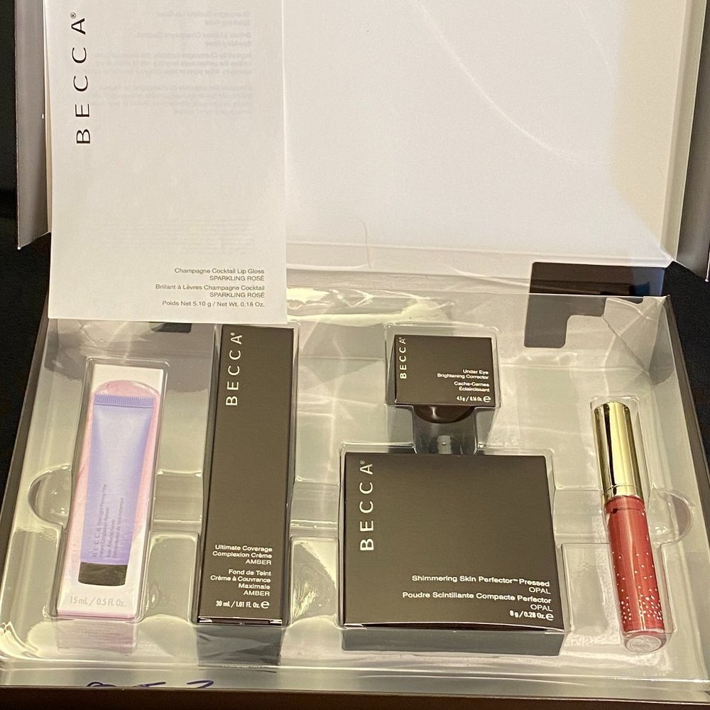 BECCA Ultimate Perfection Complexion 5-Piece Kit MINK NEW in Box